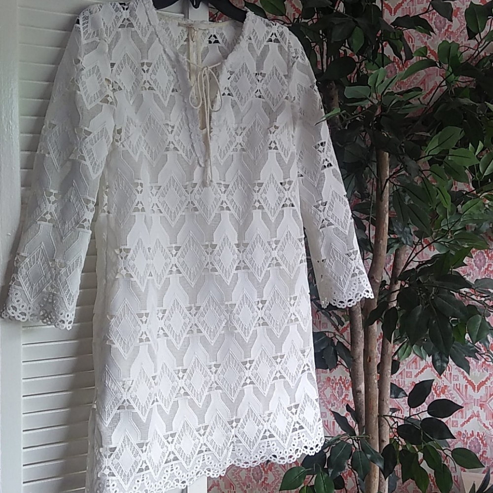 💘 Maje Rive Lace Dress - Picture 3 of 7